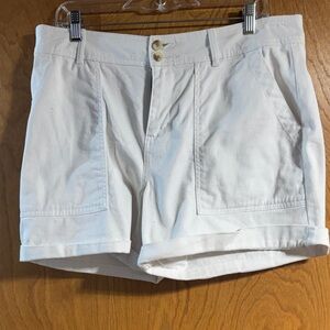 Women's White Shorts